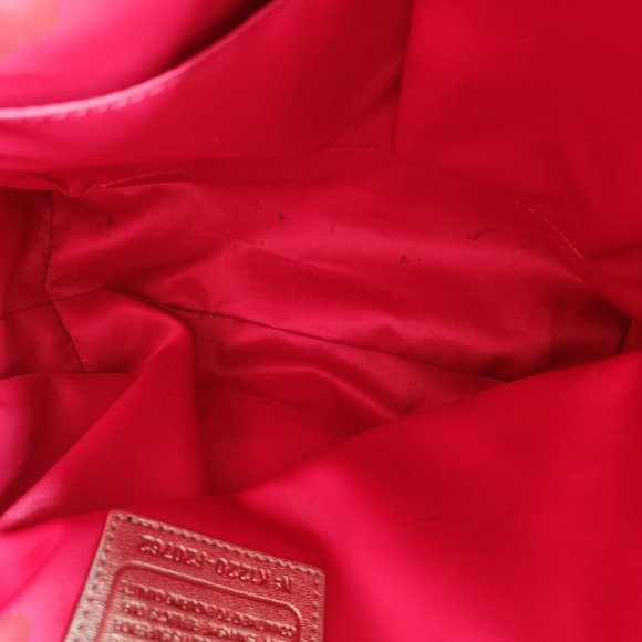 Coach Poppy Daisy Appliqué Signature Glam Limited Edition Tote Bag - Picture 11 of 12